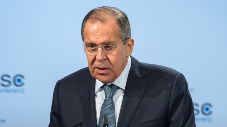 Ministr zahraničí Ruska Sergej Lavrov