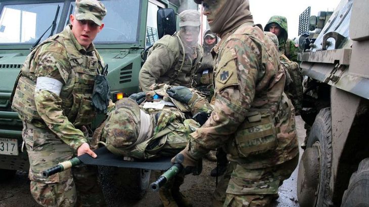 Vojenští medici na Ukrajině