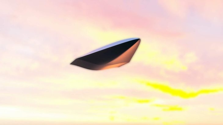 Ilustrace indického hypersonického kluzáku