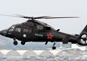 Vojenský vrtulník Ka-60 Kasatka