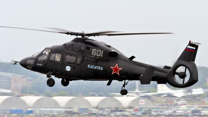 Vojenský vrtulník Ka-60 Kasatka