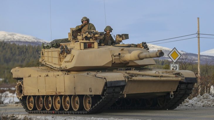 Tank M1 Abrams americké námořní pěchoty