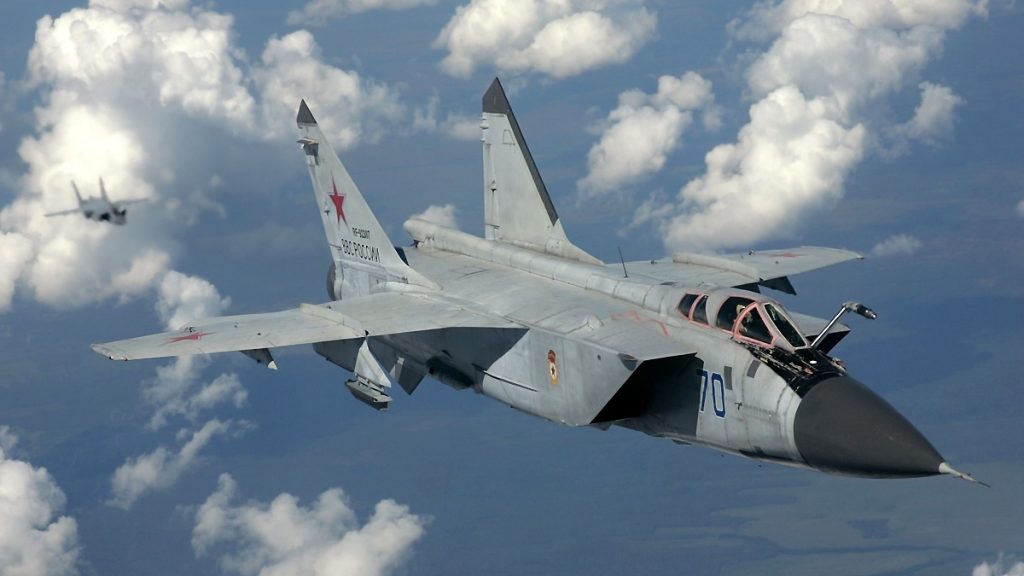 Dvojice letounů MiG-31