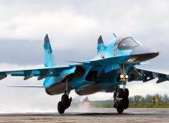 Suchoj Su-34 při startu