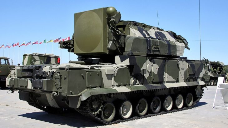 Vozidlo TLAR ruského systému 9K331 Tor