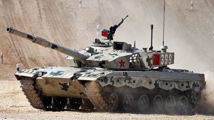 Čínský tank ZTZ-96
