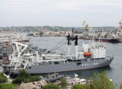 Přístav Sevastopol na Krymu