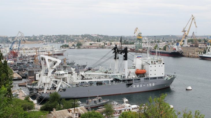 Přístav Sevastopol na Krymu