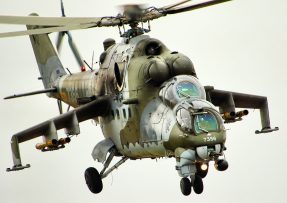 Sovětský vrtulník Mil Mi-24