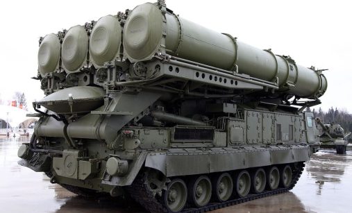 Vozidlo TELAR systému S-300V