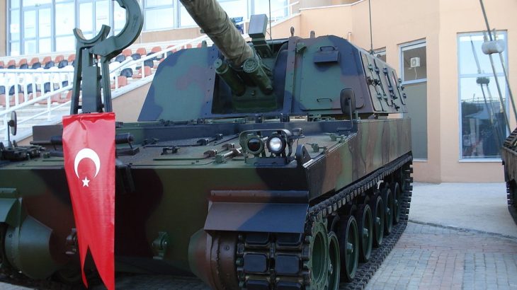 Turecká houfnice T-155 Firtina