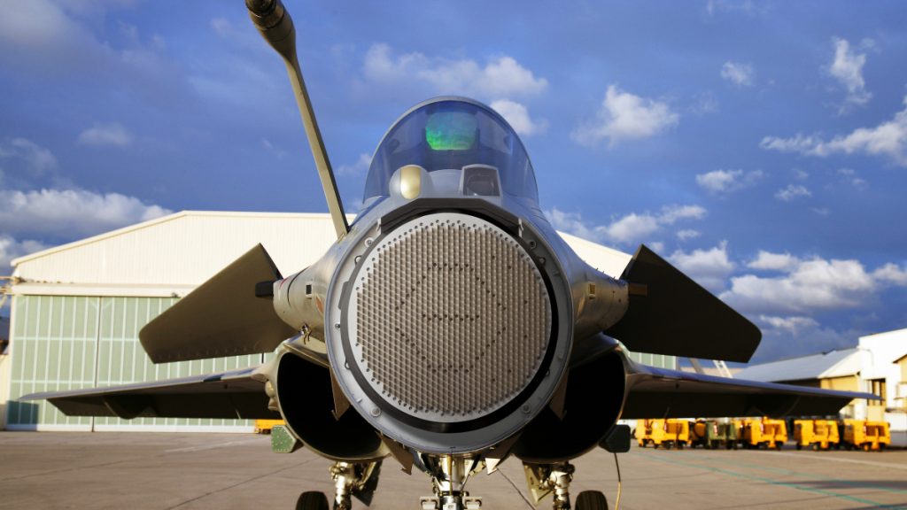 Radar RBE2 na letounu Dassault Rafale