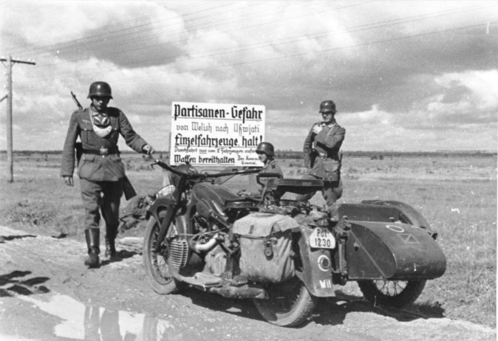 Feldgendarmerie, hlídka Feldgendarmerie v SSSR, 1941