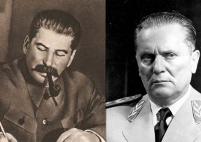 Josif Stalin a Josip Tito