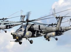 Letka vrtulníků Mi-28N