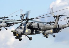 Letka vrtulníků Mi-28N