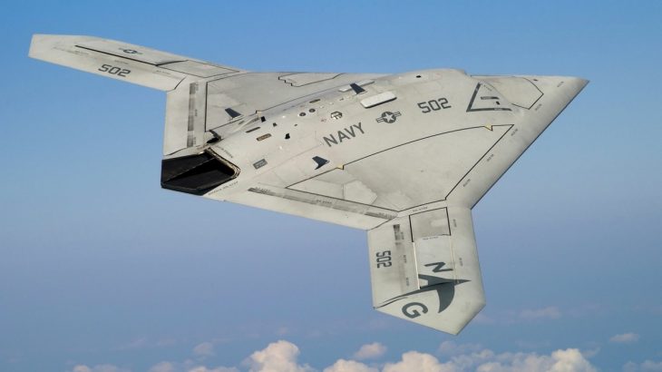 Americký stealth dron X-47B