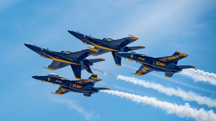 Předváděcí tým amerického námořního letectva Blue Angels
