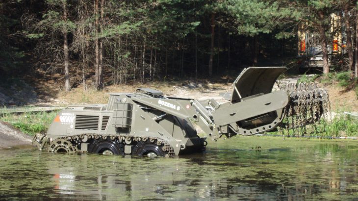 Odminovávací komplet Božena-5 ve vodě