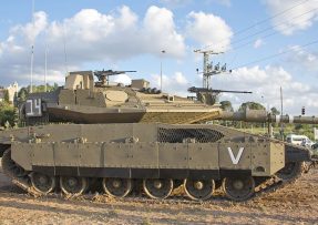 Izraelský tank Merkava Mk 4