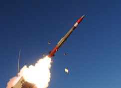 Odpal střely PAC-3 systému MIM-104 Patriot