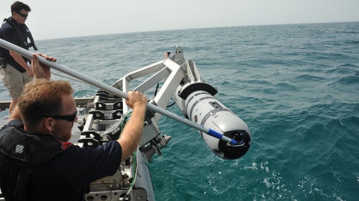 Podmořský dron testovaný americkým námořnictvem