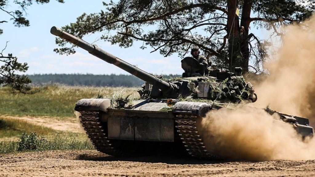Polský tank T-91 Twardy