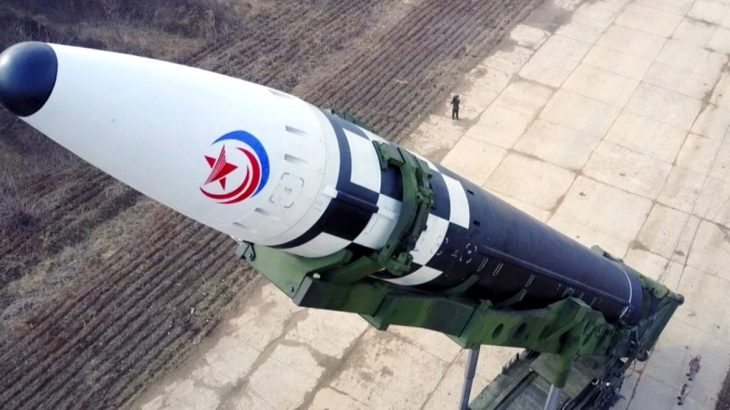 Severokorejská balistická raketa