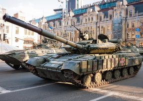 Ukrajinský tank T-64BV