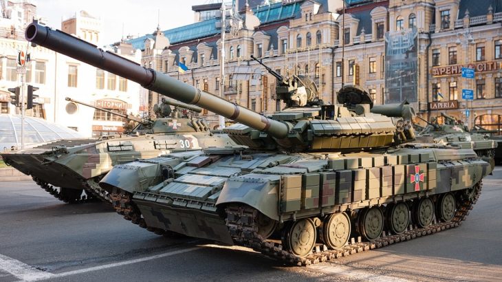Ukrajinský tank T-64BV