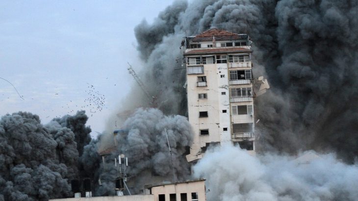 Následky izraelského útoku na Gazu