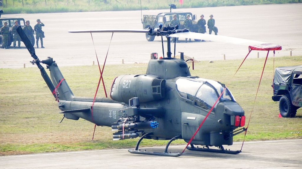 Tchajwanský vrtulník AH-1W Supercobra