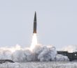 Odpálení ruské balistické rakety 9K720 Iskander-M