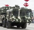 Běloruský raketomet Polonez na přehlídce