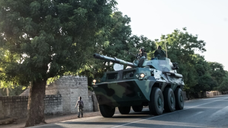 Senegal používá čínské vozidlo WMA-301