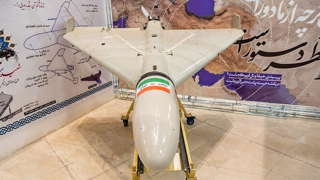 Íránský dron HESA Shahed 136