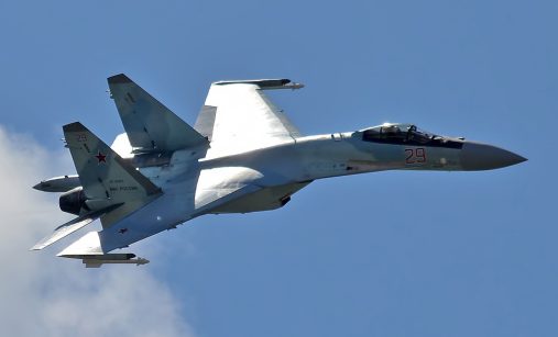 Let ruského Su-35S