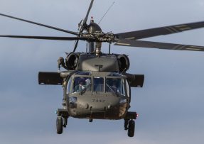 Slovenský vrtulník UH-60 Black Hawk