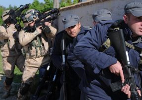 Zásah ukrajinské policie