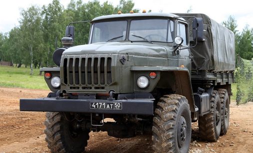 Ruské transportní vozidlo Ural 4320