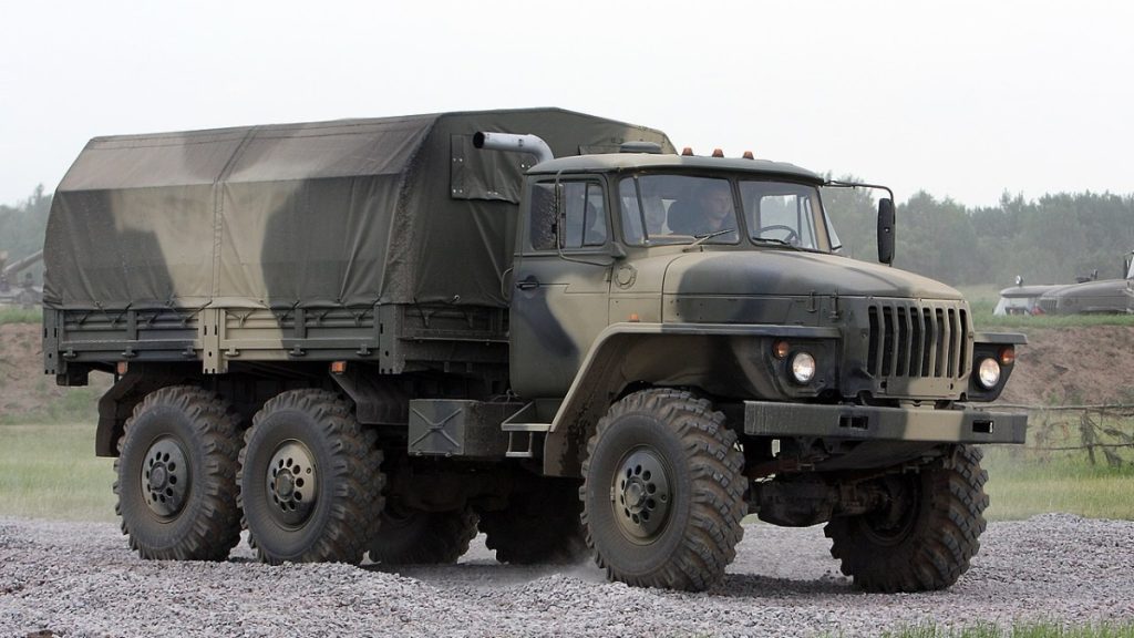Ruský vojenský Ural 4320