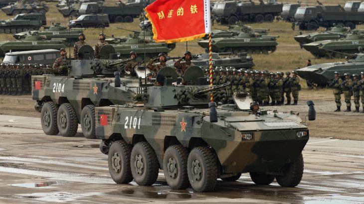 Čínské kolové bojové vozidlo pěchoty ZBL-08