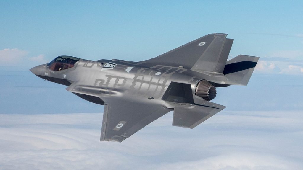 Izraelský F-35I Adir v letu