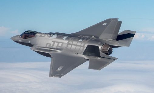 Izraelský F-35I Adir v letu