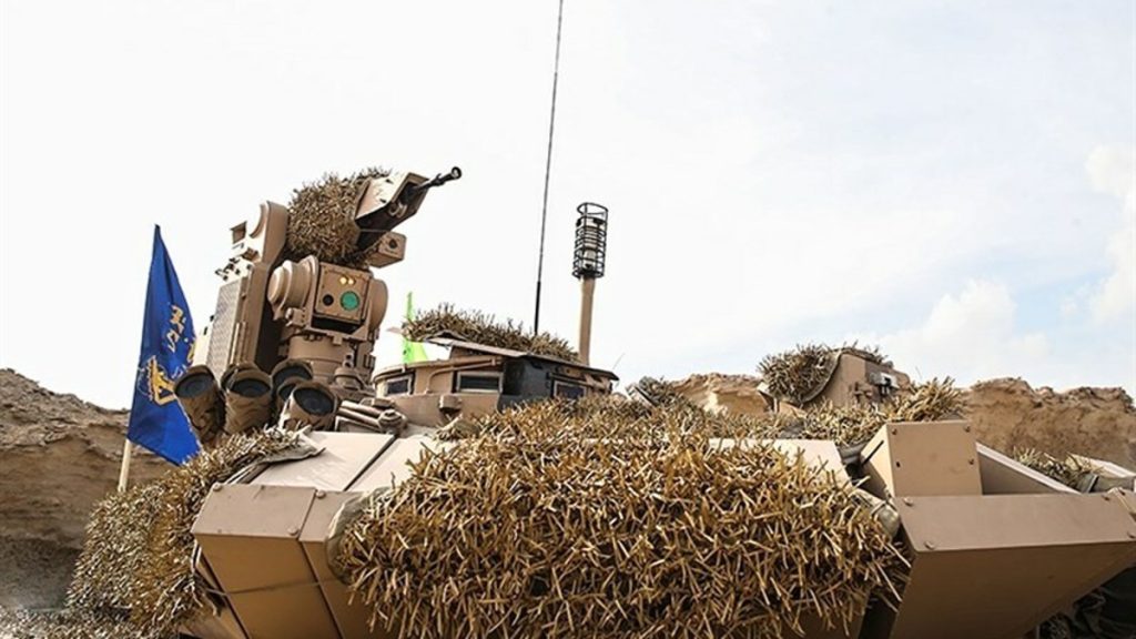 Vršek věže tanku T-72F Karrar