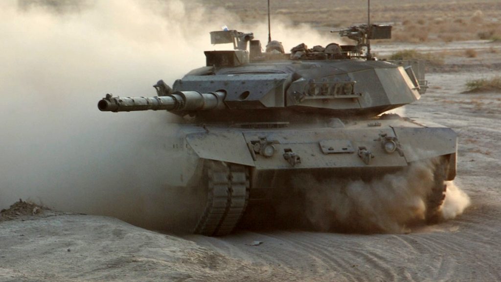 Tank Leopard 1 je velmi pohyblivý