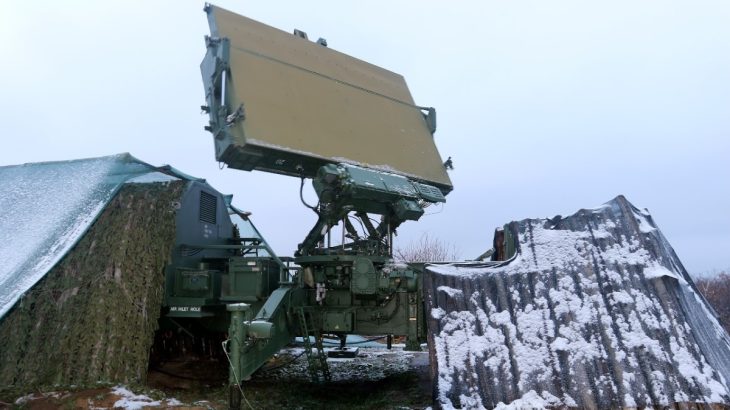 Ukrajinský radar 80K6KS1 Phoenix-1
