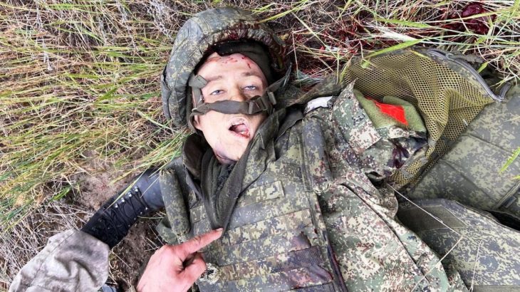 Ruský voják padlý na Ukrajině