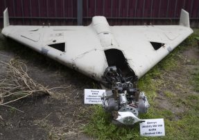 Sestřelený dron Shahed-136
