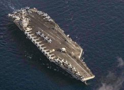 USS Gerald R. Ford ve Středozemním moři